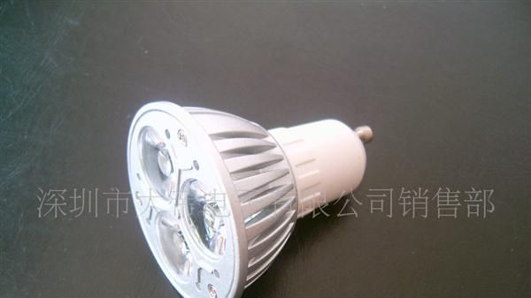 供应LED射灯 3*1W射灯 风行灯杯射灯 LED室内照明射灯灯杯(图)