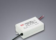 台湾眀纬电源、LED天花灯电源、全密封朔胶绝缘外壳。