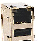 RJ45带USB带变压  RJ45带滤波器带灯.