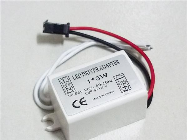 厂家直销LED驱动内置电源1*3大功率隔离恒流源天花灯吸顶灯电源
