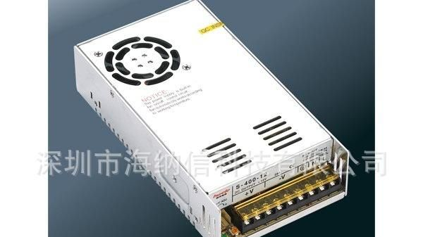 12v 400W 铁壳电源  LED软灯条电源  LED不防水电源