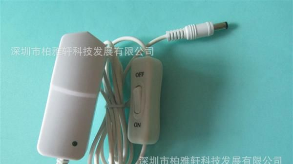 现货供应 美规白色灯条电源 12V1A电源适配器 LED开关电源