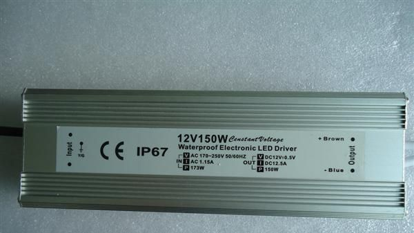 LED防水电源12V150W电源12V恒压150W防水