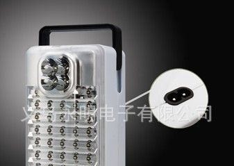 厂家直销2210 15+6LED新型塑料电池应急灯高亮度节能led手提照明