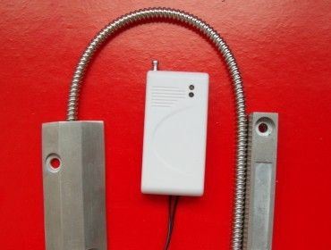 遥控门磁报警器，可加遥控，门磁，红外探头(图)