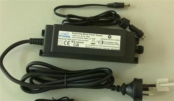 供应LED防水开关电源,12VDC 6W,12W,18W,24W,30W,40W防水电源