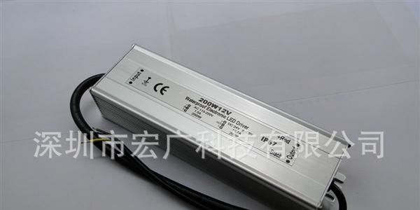 深圳厂家供应200W12V,LED防水电源