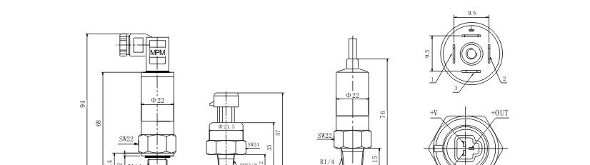 供应宝鸡 麦克 MPM4120 压缩机专用压力传感器