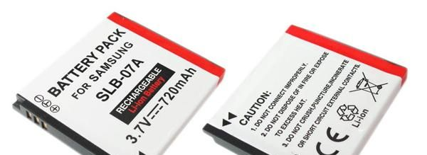 供应SAMSUNG SLB-07A 数码电池