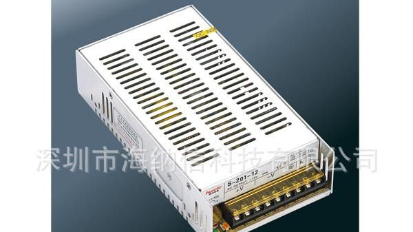 供应200W  48V4A铁壳电源  LED软灯条电源