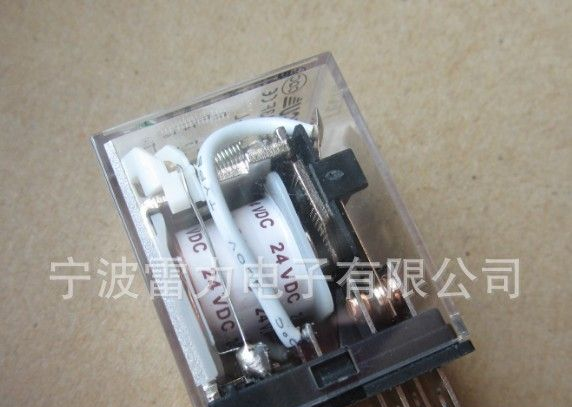 高可靠性工业控制用JQX-13F HH62PLY2NJ LY2 带LED灯直流继电器
