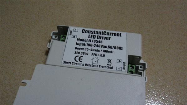 厂家供应CE认证 LED 12*3W驱动电源