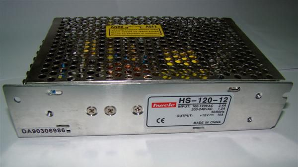 供应12V10A小体积开关电源 LED开关电源