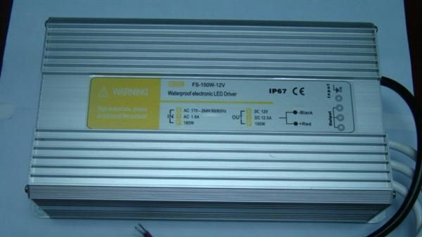 厂家供应 150W 12V LED防水电源