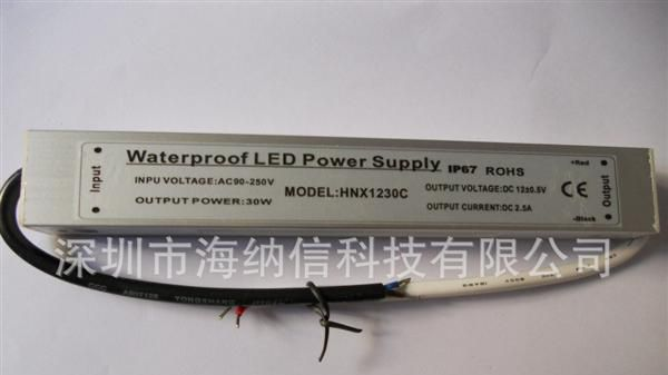 CE,RHOS 认证12V36W LED驱动电源 LED灯条电源