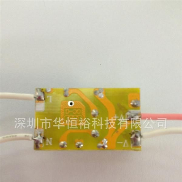 厂家热销LED恒流驱动电源 4-5*1W内置电源 LED开关电源