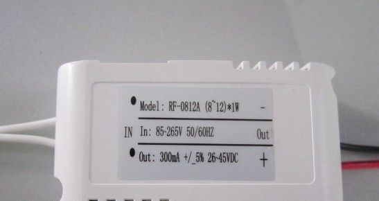 8W～12W)*1   12W LED电源  面板灯 天花灯 外置驱动电源