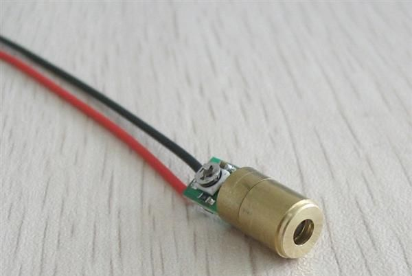 650nm5mw半导体激光头 镭射 小功率红色点模组特价