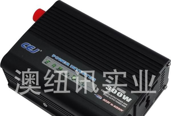 足瓦数300W 车载逆变器 带usb输出 新款设计，高品质奉献
