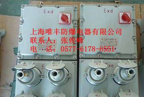 供应BXS防爆检修电源插座箱/厂家报价