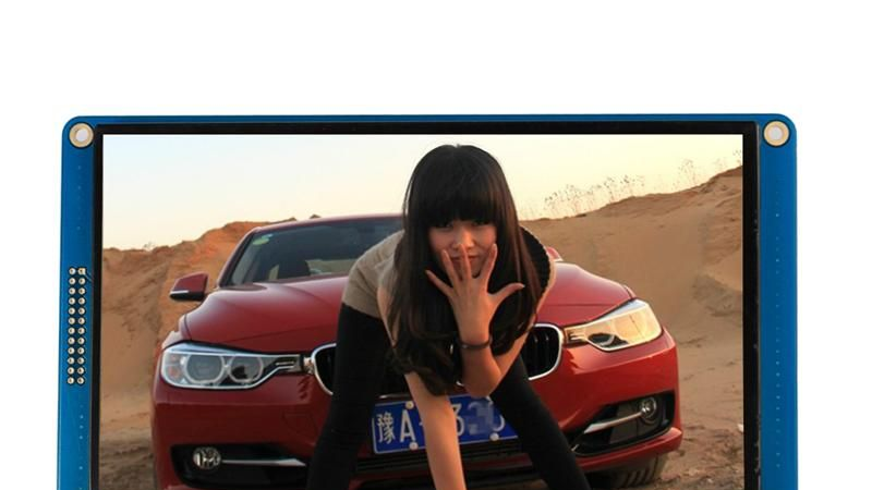 供应7寸工业级单片机驱动TFT彩色显示器、TFT彩屏液晶模块