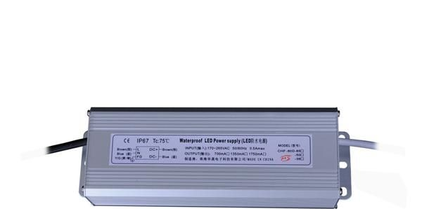 60W高功率因数路灯电源,珠海华晟电子科技（1750mA,20~36V）