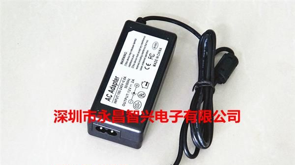 直销12V2A桌面开关电源 （抗干扰、纹波极小）12V2A电源适配器