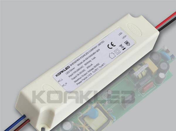 金橡品牌10串3并30W过CE/UL认证防水LED恒流驱动电源