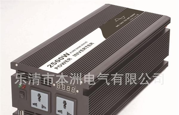 太阳能逆变器2500W带USB/LED显示/接线端子