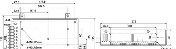 LED开关电源 S-201W 系列 质保2年