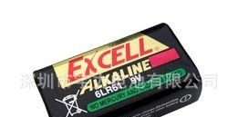 假一赔十供应南孚EXCELL 9V 6LR61 碱性电池