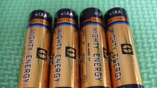 厂家供应5号AA1.5v碱性环保干电池