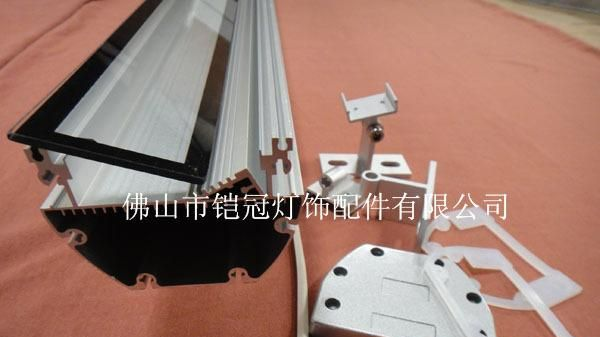 带遮光板led洗墙灯外壳可内置电源