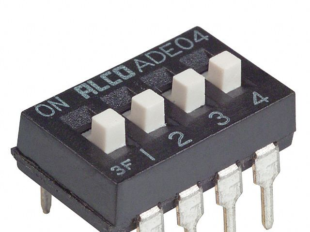 供应DIP 开关ADE0404原装进口现货批发