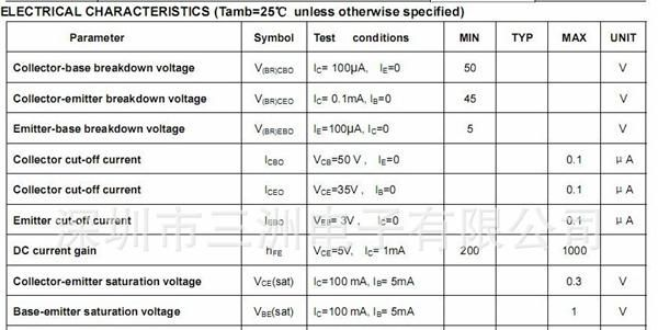 长期供应贴片三极管S9015 SOT-23_参数_价格_pdf