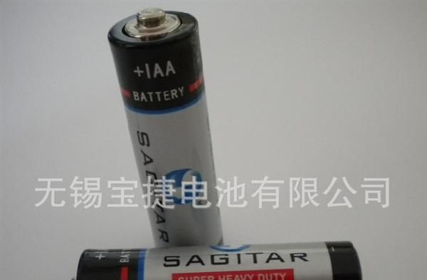 宝捷电池 贴牌生产AA碳性干电池五号钟表礼品AA电池R6型