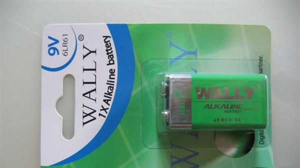 供应WALLY恒通环保9V碱性电池