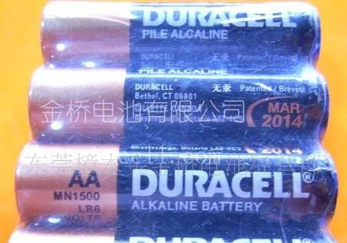 大量供应金霸王电池五号碱性电池DURACELL电池