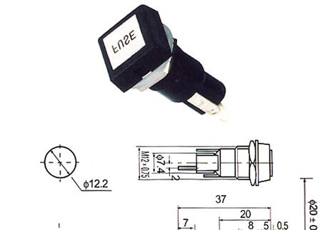 供应方头保险座FUSE