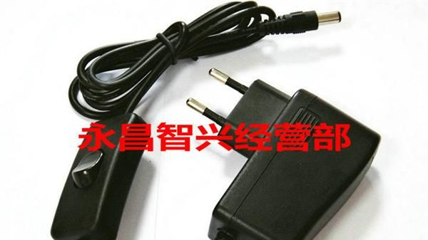 工厂直供：12V1A欧规电源 （*带开关灯条电源）
