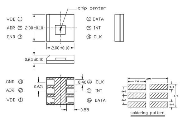 环境光探测器 ALS-PDIC17-79NB/TR8