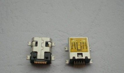 大量供应micro USB 10P连接器 端子镀金-深圳厂家直销