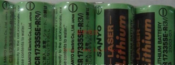 全新原装进口三洋SANYO CR17335SE-R<font color=red>锂电池</font