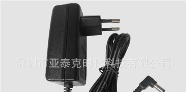 供应欧规 插墙式<font color=red>电源</font> DC12V1.5A 监控<fon