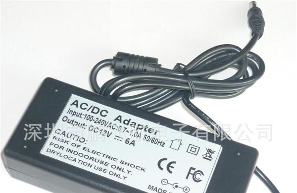 12V6A <font color=red>LED电源</font>|桌面式<font color=