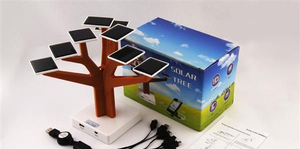 【太阳能树充电器，太阳能树,太阳能充电树】太阳能充电器