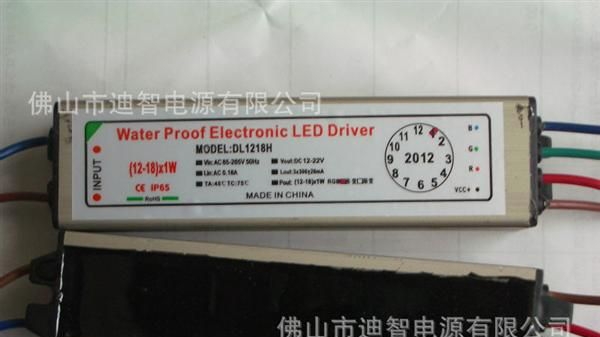 18*1W,<font color=red>LED</font>恒流防水<font color=re