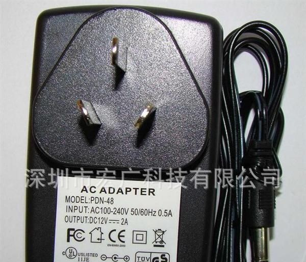 深圳供应澳规<font color=red>LED</font>12V2A 开关<font co