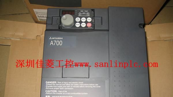 供应南通粉碎破碎机专用变频器，进口三菱A740-7.5K南通总代理