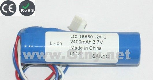 3.7伏UR18650FK三洋2400毫安18650<font color=red>电池</font